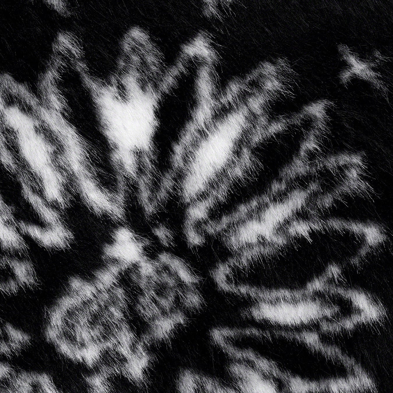 Bandana Faux Fur Bomber Jacket view 9
